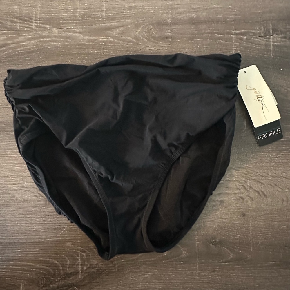Profile Black Bikini Bottoms NWT